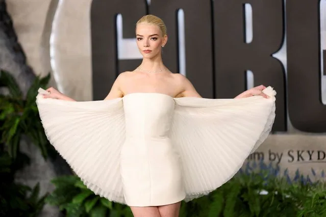 Actress Anya Taylor-Joy attends The Gorge film premiere in Los Angeles