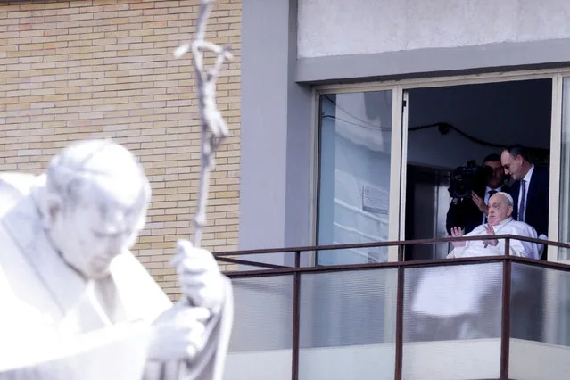 Pope Francis making first public appearance after five weeks at Gemelli Hospital Rome 2025