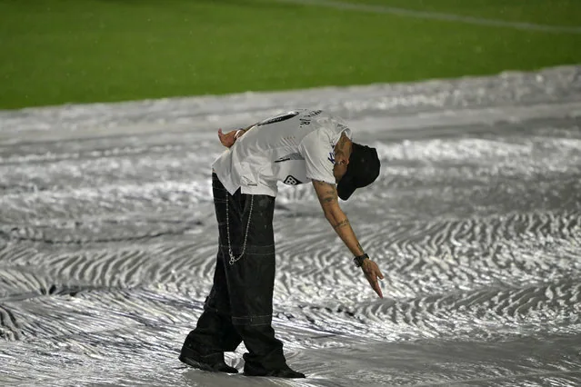 Neymar presented as new Santos player at Urbano Caldeira Stadium São Paulo Brazil