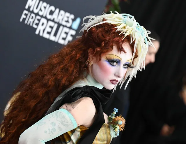 Chappell Roan on red carpet at 67th Annual Grammy Awards in Los Angeles 2025