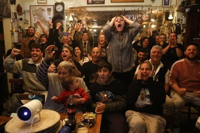 Michal Cohen celebrates son Ohad Ben Ami release from Gaza captivity Tel Aviv Israel